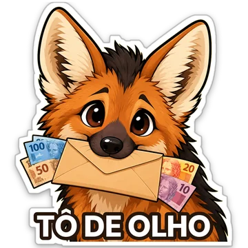 Figurinha: tô de olho